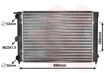 Kühler motorkühlung für vw - kühler,,