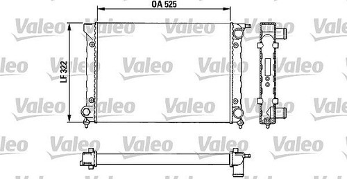 Valeo kühler motorkühlung - kühler,,
